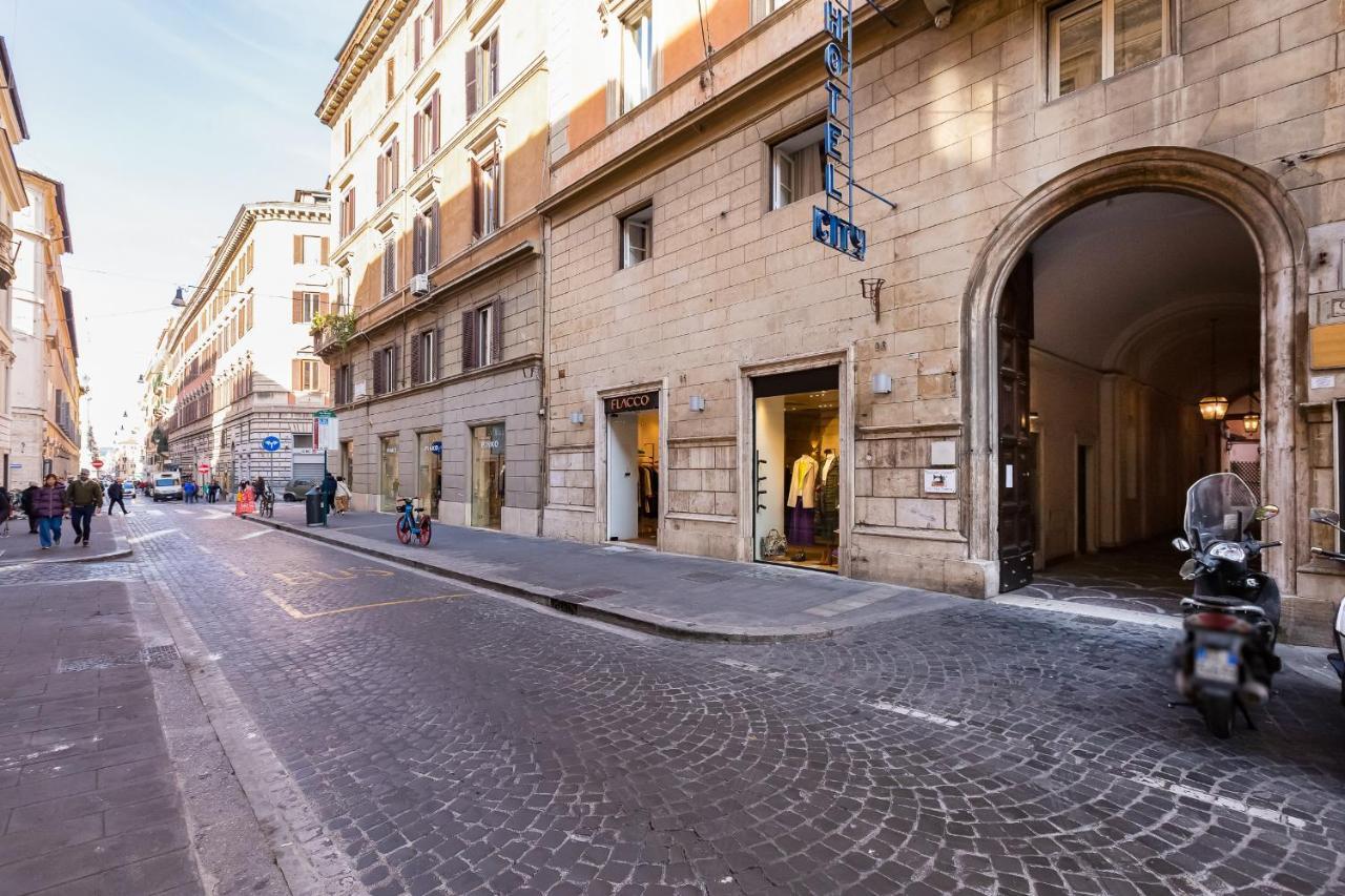 Spanish Steps Macelli Apartment With Terrace Rome Exterior photo