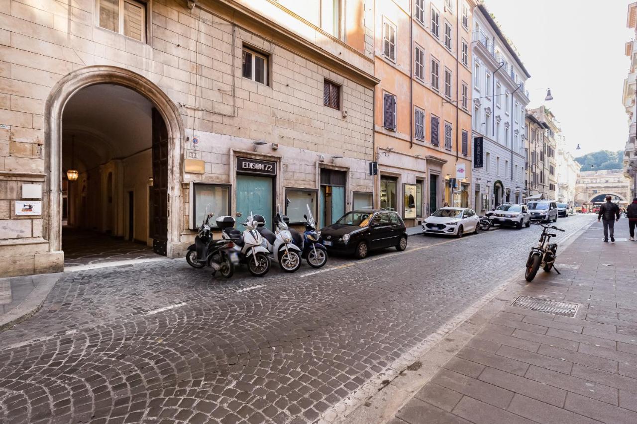 Spanish Steps Macelli Apartment With Terrace Rome Exterior photo